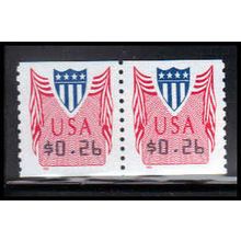 CVP33 26c Shield Very Fine MNH Pair PA5042