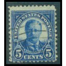 Used 637 5c Theodore Roosevelt Average Plus M10332