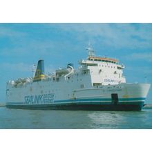 MV St Christopher Sealink Ship Postcard