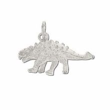 925 Sterling 3-D Ankylosaurus Dinosaur Pendant