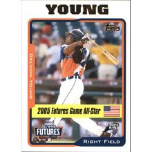 2005 Topps Baseball Delmon Young Futures