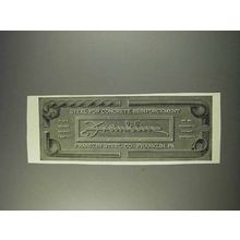 1910 Franklin Steel Co. Ad - Concrete Reinforcement