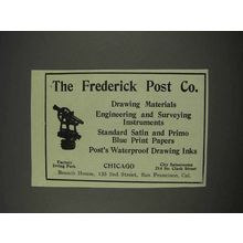 1910 Frederick Post Engineering & Surveying Ad