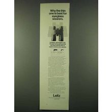 1974 Leitz Trinovid Binoculars Ad - The Thin One