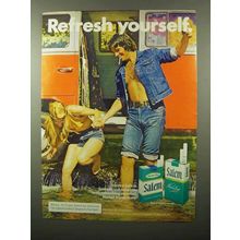 1975 Salem Cigarettes Ad - Refresh
