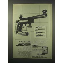 1981 Anschutz Model 1413 Super Match Rifle Ad