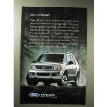 2005 Ford Explorer Ad - Self Adhesive