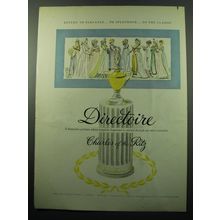 1950 Charles of the Ritz Directoire Perfume Advertisement - Return to Elegance