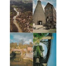 Ironbridge Gorge Museum Shropshire 4x Postcard