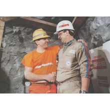 Philippe Cozette French Kent Euro Tunnel Historic Worker Postcard