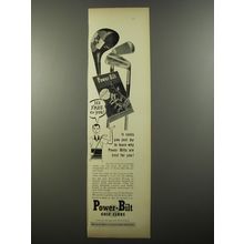 1954 Power-Bilt Golf Clubs Ad - It costs you just 3¢ to learn why