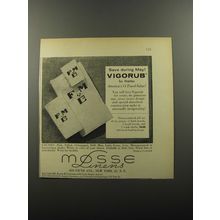 1956 Mosse Linens Ad - Save during May! Vigorub by Martex