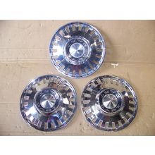 1963 64 DODGE DART 13" HUBCAPS (3) OEM #2401951