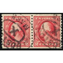444, Used XF 2¢ Coil Pair - A BEAUTY! * Stuart Katz
