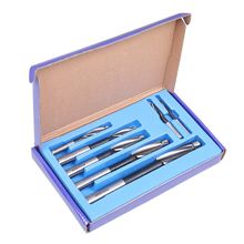 Accusize Industrial Tools 7 Pc Metric Hss Solid Capscrew Counterbore Set, 3 Flut