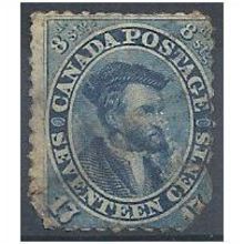 Canada (Colony Of) 1859 SG43 17c Slate-Blue Filler .