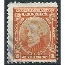 Canada 1927 SG266 1c Orange Good/Fine Used .. ..