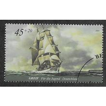 GER 2005 45c+20 'WELFARE - BOATS - GREIF' FINE USED (EBID61-600)