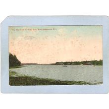 Rhode Island East Greenwich The Bay From The East Side~441