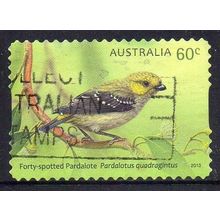 Australia 2013 Pardalotes - Forty-spotted Pardalote 60c s/a Used