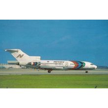 Nicaraguesness Boeing 727-25 Nicaragua Airlines Airport Plane Aircraft Postcard