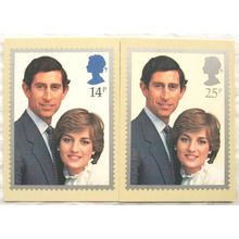 2 p/c The Royal Wedding Charles & Diana 29 July 1981
