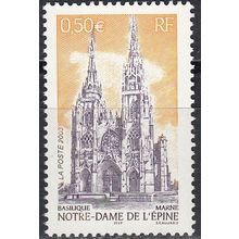 France 2003 Michel 3721 Neuf ** Cote (2008) 1.00 € Basilique Notre-Dame l'Epine
