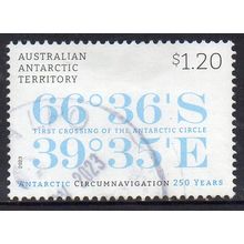 AAT 2023 250th Anniversary of the Circumnavigation of Antarctica $1.20 Used
