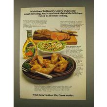 1976 Wish-Bone Italian Dressing Ad - America's Favorite