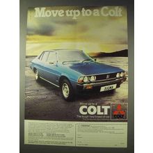 1978 Mitsubishi Colt Sigma Car Ad - Move Up To