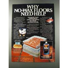 1981 S.C. Johnson Brite Ad - No-Wax Need Help