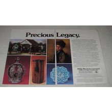 1984 Philip Morris Incorporated Ad - Precious Legacy
