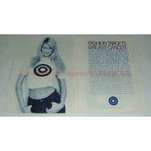 1994 Fashion Targets Breast Cancer Ad, Claudia Schiffer