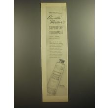 1950 Elizabeth Arden Superfine Toothpaste Ad - Once you try it