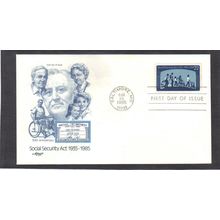 FDC Artmaster 2153 22c Social Security (Cachet-U/A) CV39816