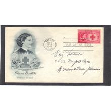FDC Artmaster 967 3c Clara Barton (Cachet-Inked/A) CV41161