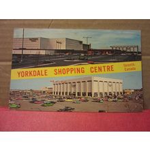 YORKDALE SHOPPING CENTRE, TORONTO, ONTARIO, CANADA unused vintage postcard /