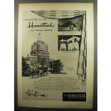 1951 The Homestead Resort Ad - Springtime at the Homestead