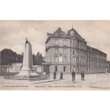 Bar Le Duc Ecole Superieure De Jennes Filles Old Postcard