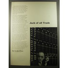 1954 The New York Times Advertisement - Jack Forrest - Jack of All Trade