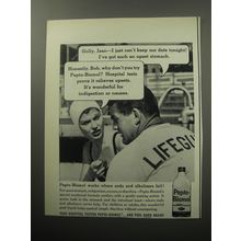 1957 Pepto-Bismol Medicine Ad - Golly, Jean - I just can't keep our date