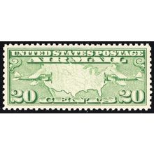 C9, Mint Superb NH 20¢ Post Office Fresh Stamp * Stuart Katz