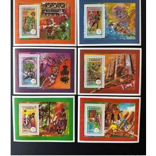 Congo 1992 Mi. 1342-1347 blocs de Luxe Jeux Olympiques Olympic Games Barcelone