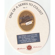 BEER MAT - MITCHELLS BREWERY - JUST WILLIAM - (Cat No 043) - (1997)