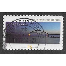 GER 2013 €0.58 (S/A) '50TH ANN OF THE FERMARNSUND BRIDGE' FINE USED (EBID60-374)