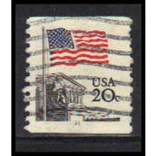 Used 1895 20c U.S. Flag Very Fine CNS 11 PA5465