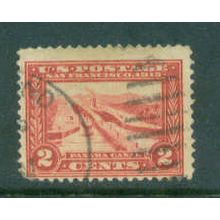 Used 398 2c Panama Canal Barely Clears A11765