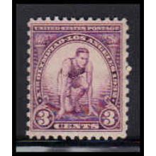 718 3c Runner Average Plus MNH O3234