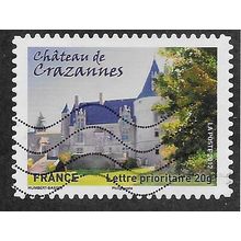 FRA 2012 (60c) 'CHATEAU DE CRAZANNES' FINE USED (EBID76-181)