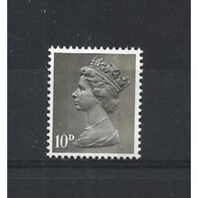 GB.SG741 10d Drab.Mounted Mint.Jul25
